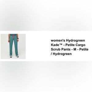 Figs Scrub Pants — Medium Petite